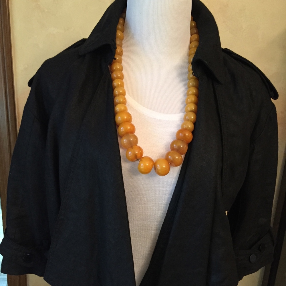 Catherine Malandrino Cascade Front Cropped Jacket